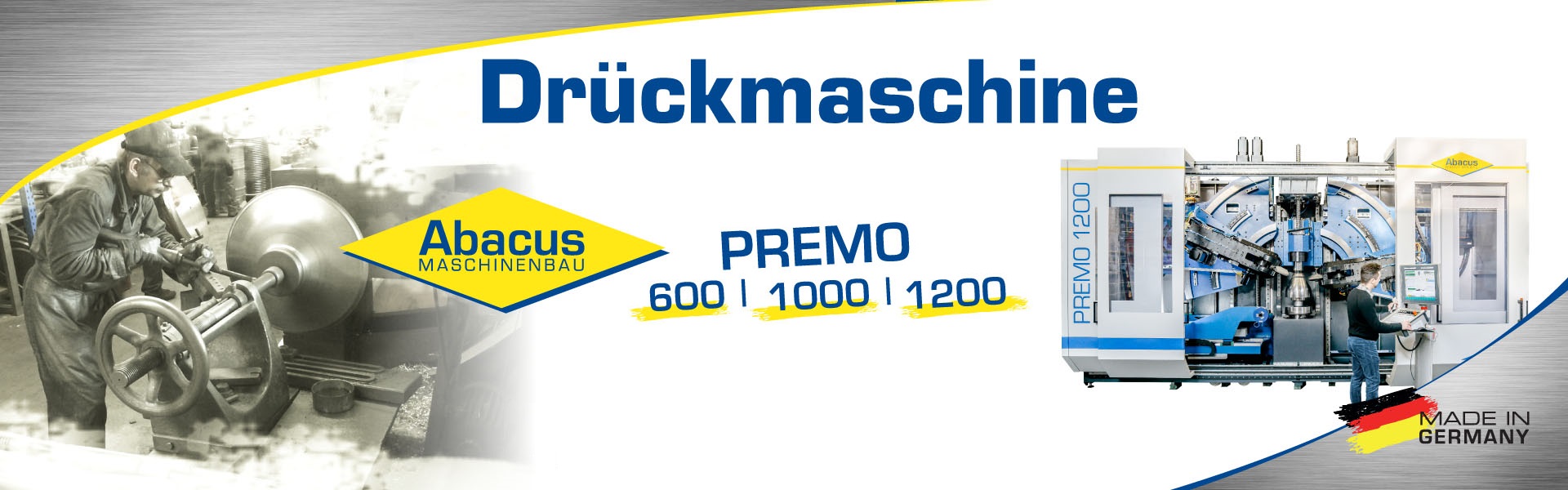 PREMO Drückmaschinen Reihe, Abacus GmbH
